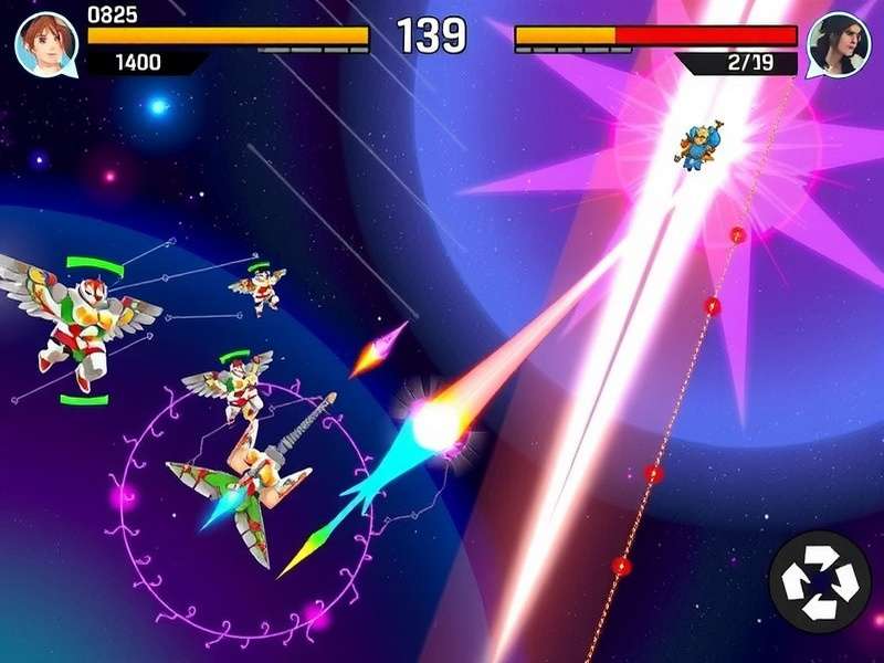 Celestial Combatants Gameplay Screenshot
